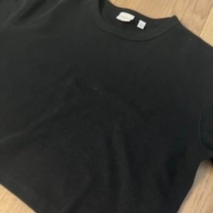 Aritzia Sunday Best crop loose bulk top rise XS